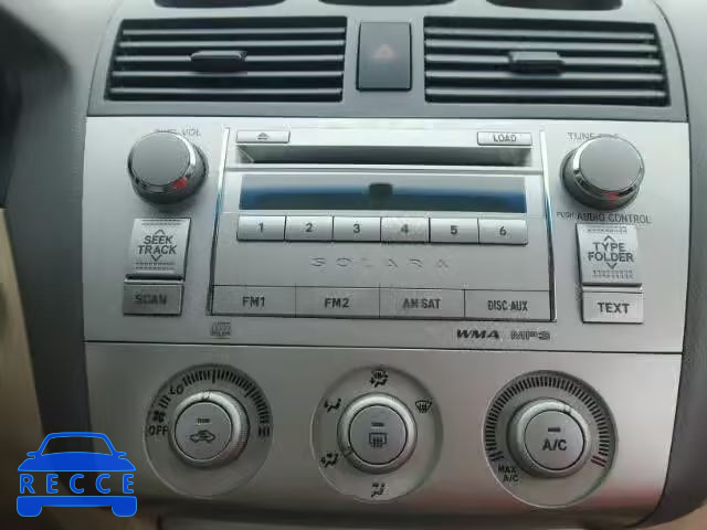 2007 TOYOTA CAMRY SOLA 4T1CA30P67U122837 image 8