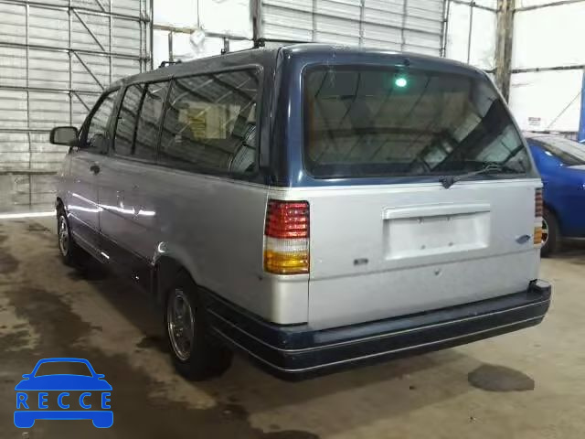 1991 FORD AEROSTAR 1FMDA31U4MZA24008 image 2