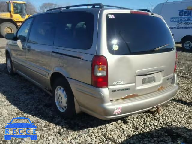 1999 OLDSMOBILE SILHOUETTE 1GHDX03E3XD201957 image 2