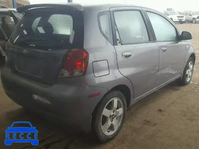 2006 CHEVROLET AVEO/LS KL1TD66696B632337 зображення 3