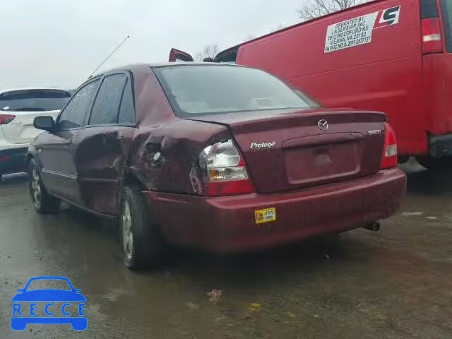 2002 MAZDA PROTEGE DX JM1BJ225821614883 зображення 2