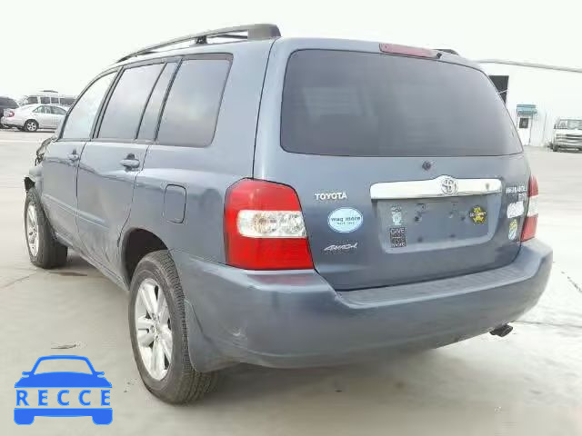 2006 TOYOTA HIGHLANDER JTEEW21A760033749 image 2