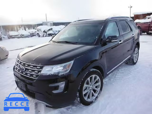 2016 FORD EXPLORER L 1FM5K8F8XGGC48409 зображення 1