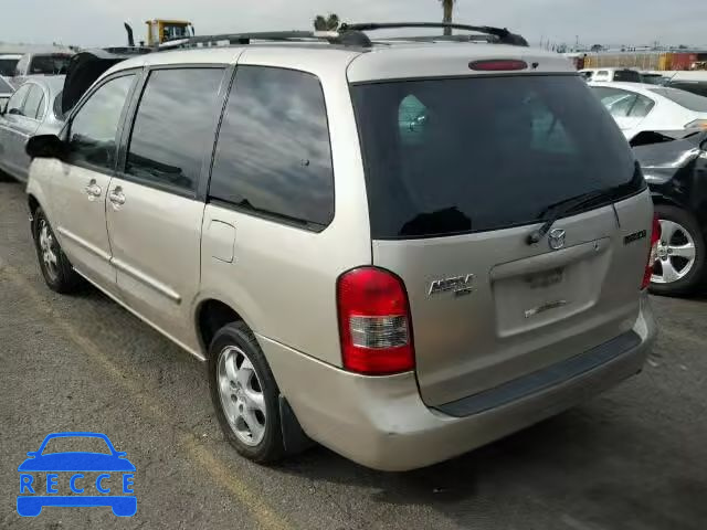 2001 MAZDA MPV WAGON JM3LW28Y010186178 Bild 2