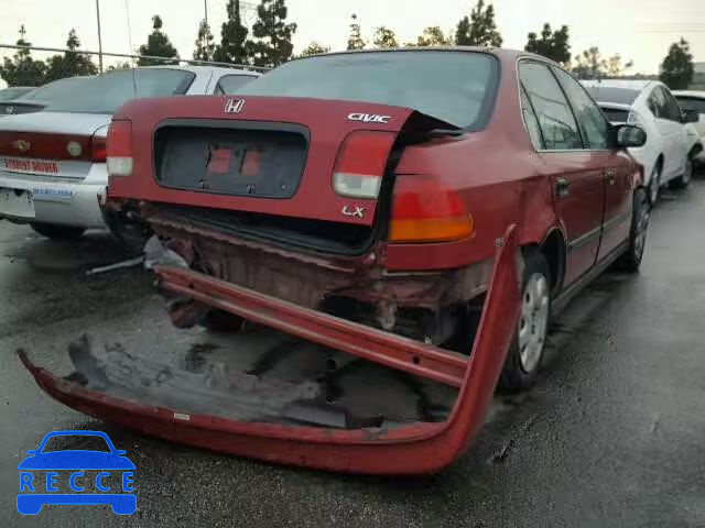 1998 HONDA CIVIC LX 1HGEJ6670WL000633 Bild 3