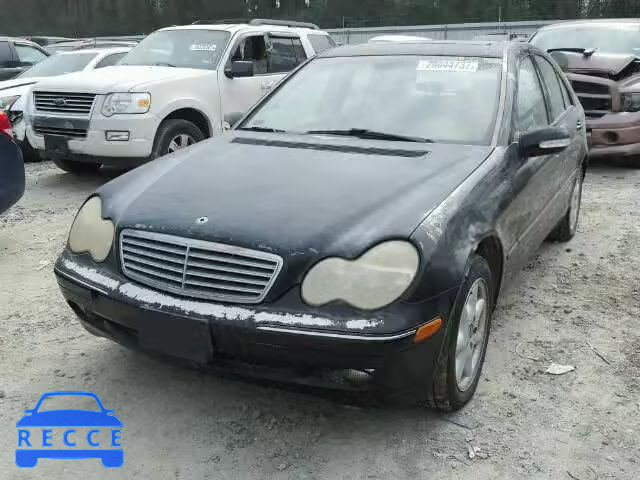 2002 MERCEDES-BENZ C240 WDBRF61J12E007477 Bild 1