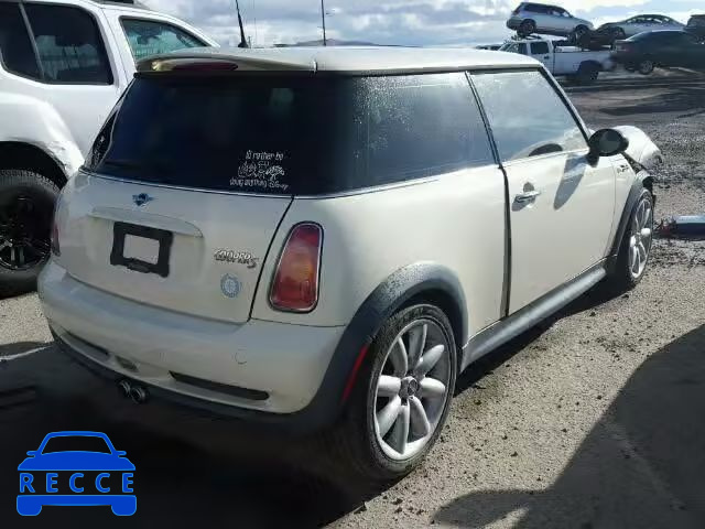 2004 MINI COOPER S WMWRE33484TD88169 image 3