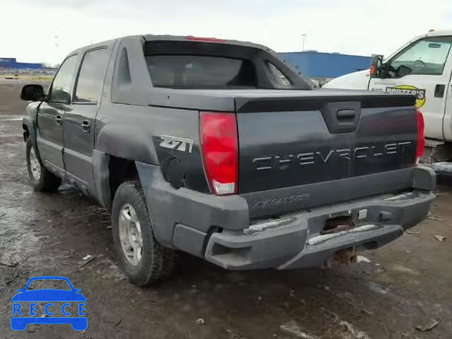 2003 CHEVROLET AVALANCHE 3GNEK13T23G128534 image 2