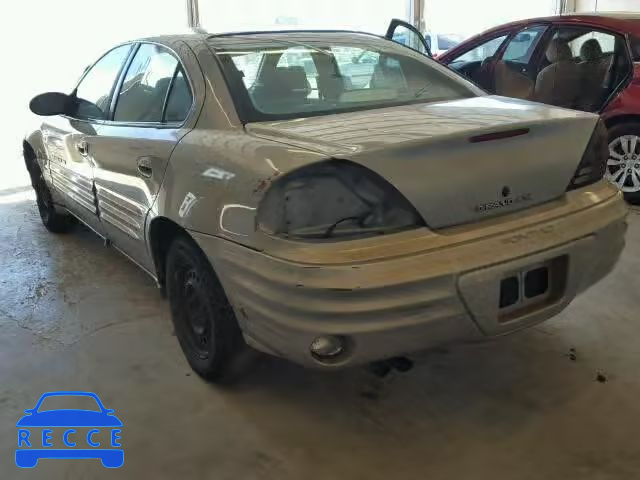 1999 PONTIAC GRAND AM S 1G2NE52E9XM828374 зображення 2