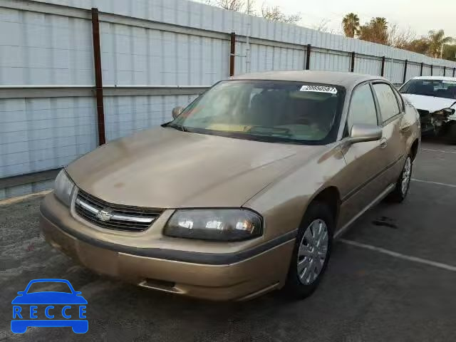 2005 CHEVROLET IMPALA 2G1WF52EX59191379 зображення 1