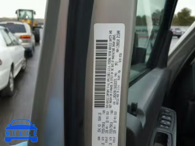 2009 JEEP LIBERTY SP 1J8GN28K19W528375 image 9