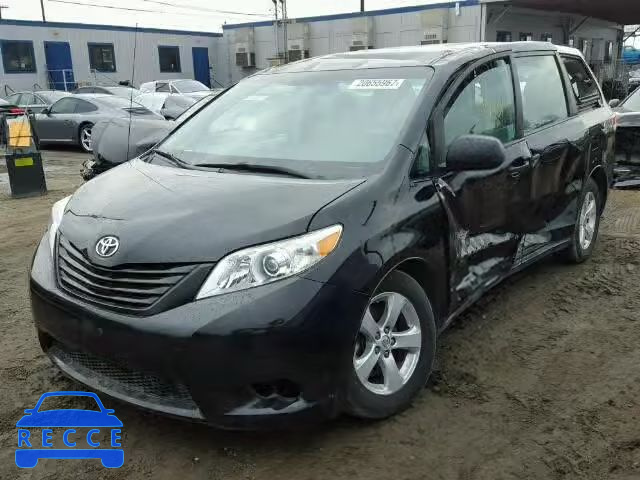 2013 TOYOTA SIENNA 5TDZK3DC0DS403261 image 1