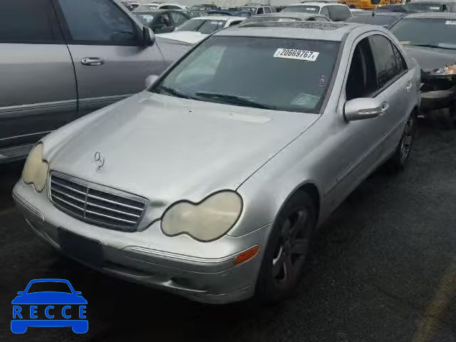 2003 MERCEDES-BENZ C240 WDBRF61J23F389580 зображення 1