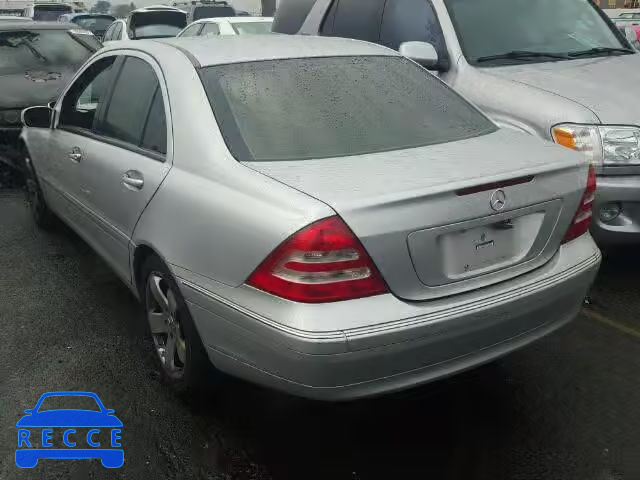 2003 MERCEDES-BENZ C240 WDBRF61J23F389580 зображення 2