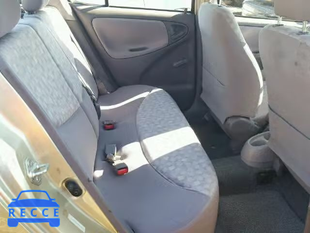 2000 TOYOTA ECHO JTDBT1230Y0039874 image 5