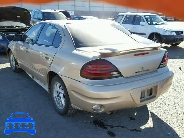 2003 PONTIAC GRAND AM S 1G2NF52E03M577350 зображення 2