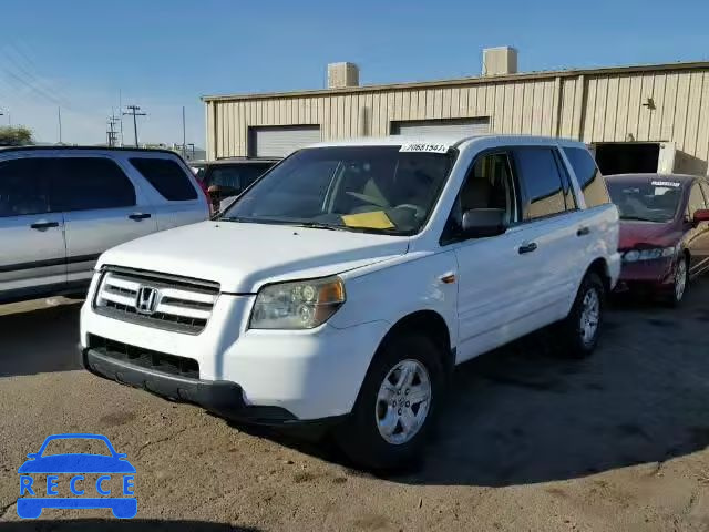 2006 HONDA PILOT LX 5FNYF28126B029116 зображення 1