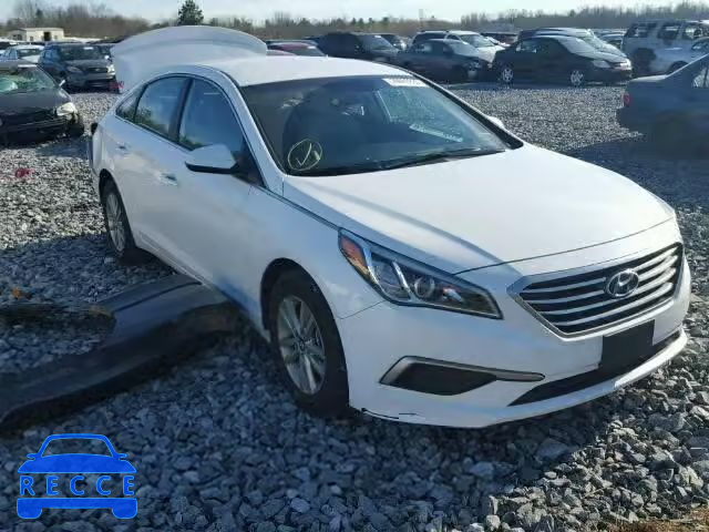 2017 HYUNDAI SONATA SE 5NPE24AF9HH485859 image 0