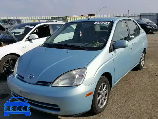 2002 TOYOTA PRIUS JT2BK12UX20055852 image 1