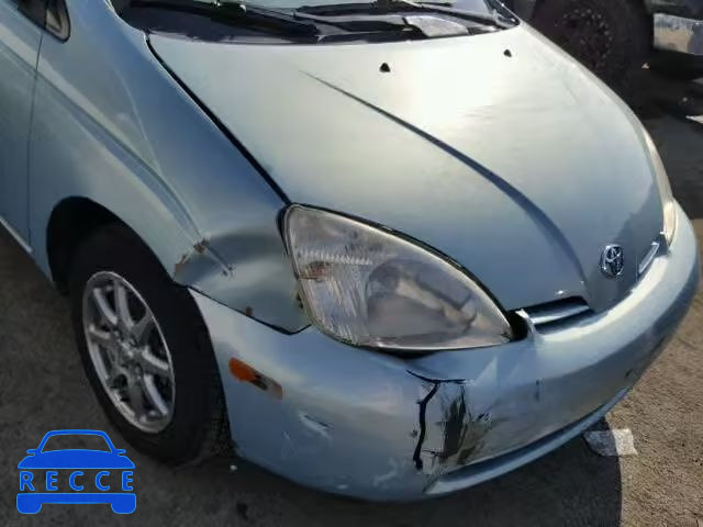 2002 TOYOTA PRIUS JT2BK12UX20055852 image 8