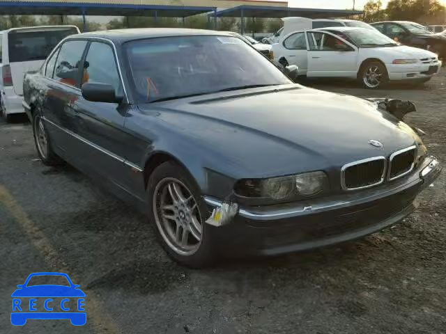 2000 BMW 740IL WBAGH834XYDP12814 image 0