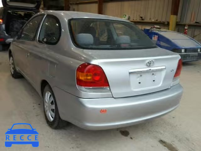 2003 TOYOTA ECHO JTDAT123530269740 image 2