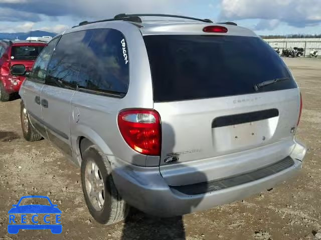 2003 DODGE CARAVAN SE 1D4GP25393B206499 image 2