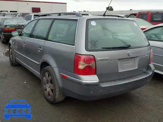 2003 VOLKSWAGEN PASSAT GLX WVWYH63B53E064506 зображення 2