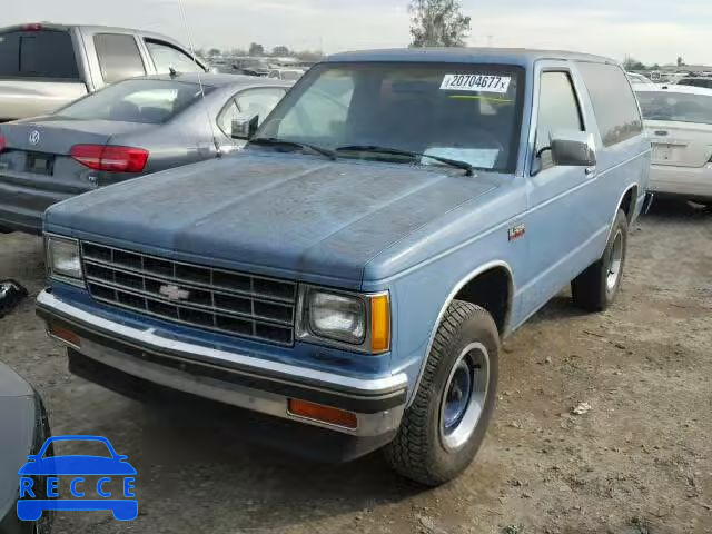 1985 CHEVROLET S10 BLAZER 1G8CS18B2F8100284 зображення 1