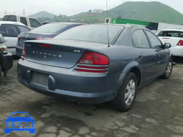 2002 DODGE STRATUS SE 1B3EL36X62N232564 image 3