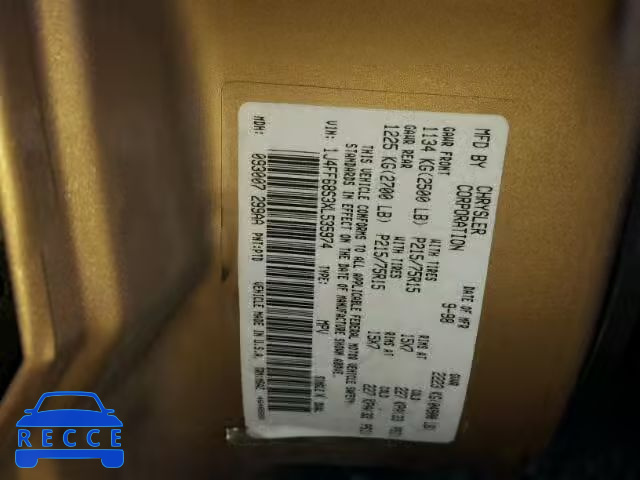1999 JEEP CHEROKEE S 1J4FF68S3XL535974 image 9