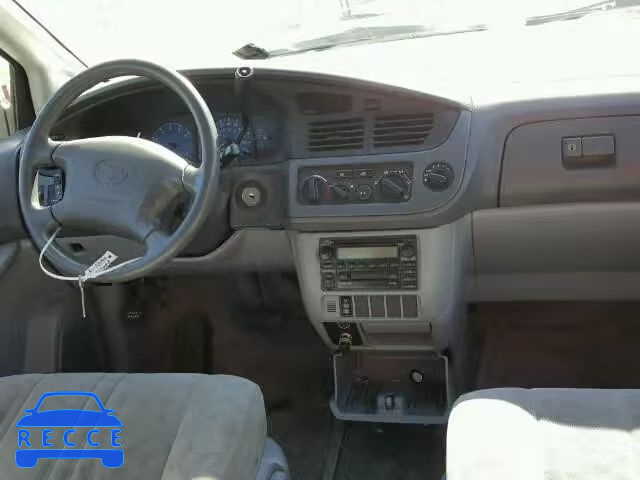 2001 TOYOTA SIENNA LE/ 4T3ZF13C21U378903 зображення 8