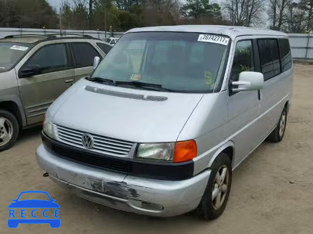 2002 VOLKSWAGEN EUROVAN MV WV2MB47062H073176 зображення 1