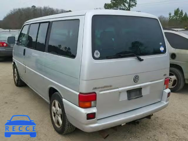 2002 VOLKSWAGEN EUROVAN MV WV2MB47062H073176 зображення 2