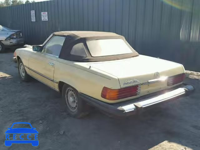 1978 MERCEDES-BENZ SL 450 10704412045474 зображення 2