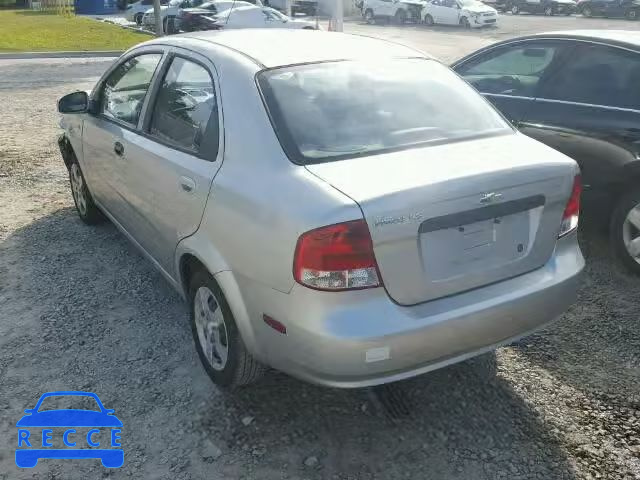 2005 CHEVROLET AVEO/LS KL1TD52615B368528 image 2