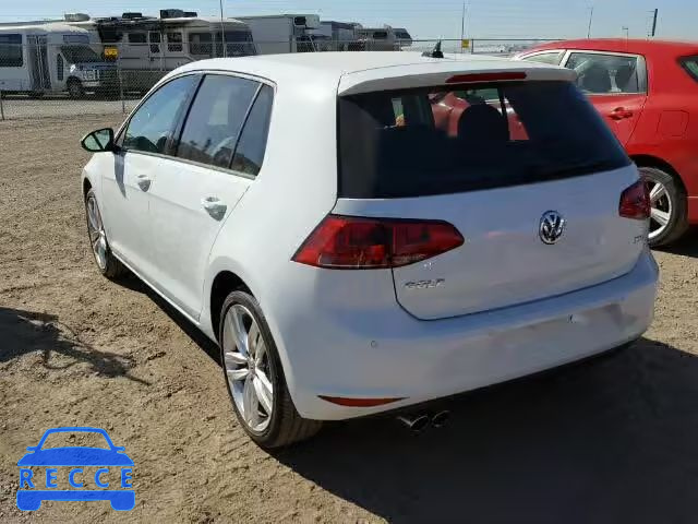 2015 VOLKSWAGEN GOLF 3VW217AU4FM083998 зображення 2