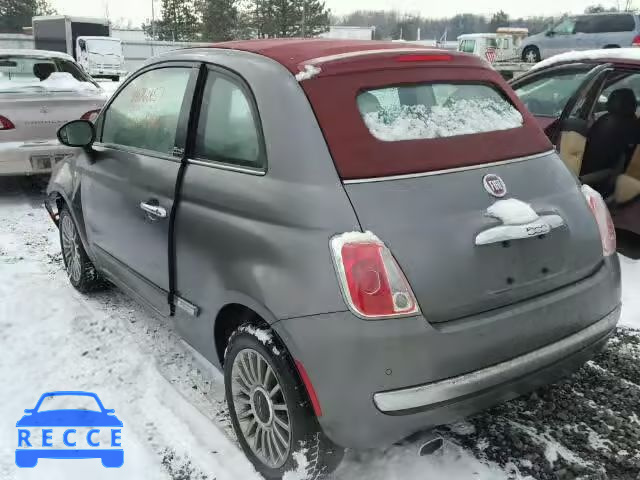 2012 FIAT 500 LOUNGE 3C3CFFER5CT382740 зображення 2