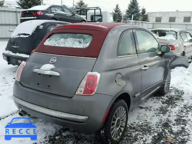 2012 FIAT 500 LOUNGE 3C3CFFER5CT382740 зображення 3