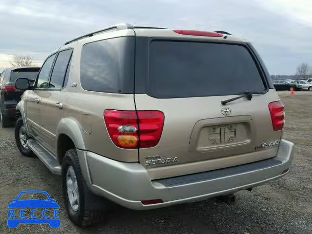 2002 TOYOTA SEQUOIA SR 5TDBT44A32S076970 image 2