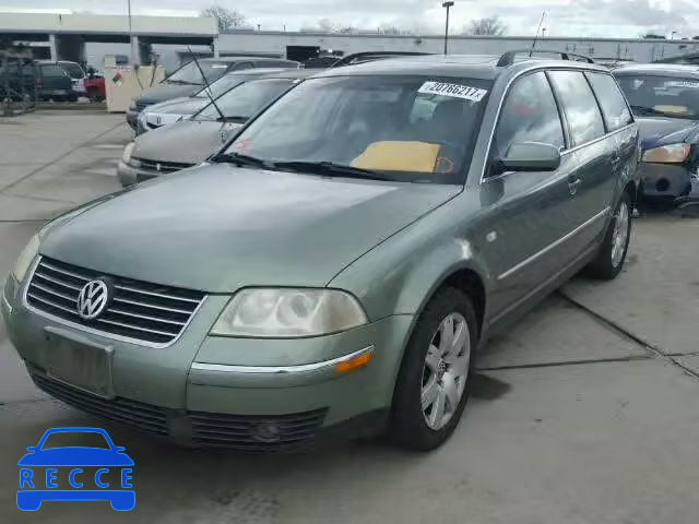 2002 VOLKSWAGEN PASSAT GLX WVWWH63B42E335514 Bild 1