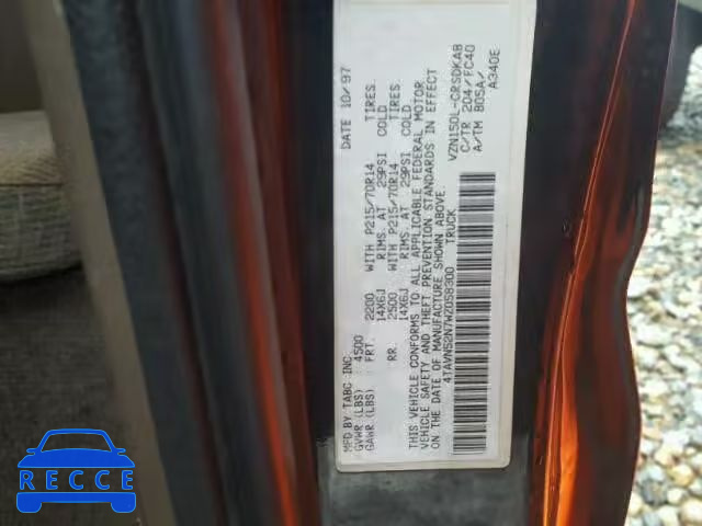 1998 TOYOTA TACOMA XTR 4TAVN52N7WZ058300 image 9