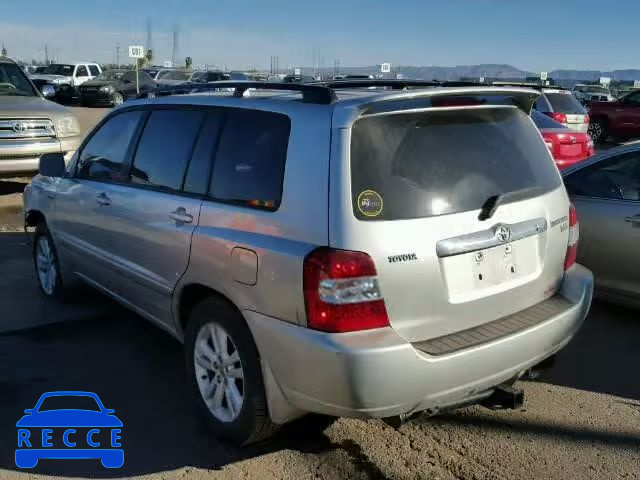 2007 TOYOTA HIGHLANDER JTEDW21A170020346 image 2