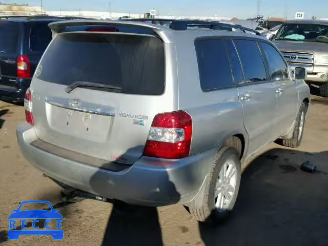 2007 TOYOTA HIGHLANDER JTEDW21A170020346 зображення 3