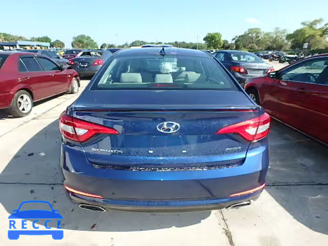 2016 HYUNDAI SONATA SPO 5NPE34AF8GH392780 image 9