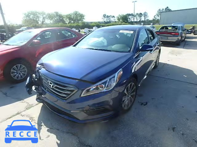 2016 HYUNDAI SONATA SPO 5NPE34AF8GH392780 image 1