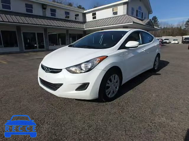 2012 HYUNDAI ELANTRA GL 5NPDH4AE4CH133301 image 0