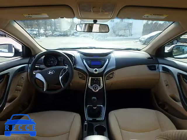 2012 HYUNDAI ELANTRA GL 5NPDH4AE4CH133301 image 8
