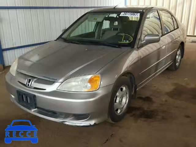 2003 HONDA CIVIC HYBR JHMES96693S018732 зображення 1