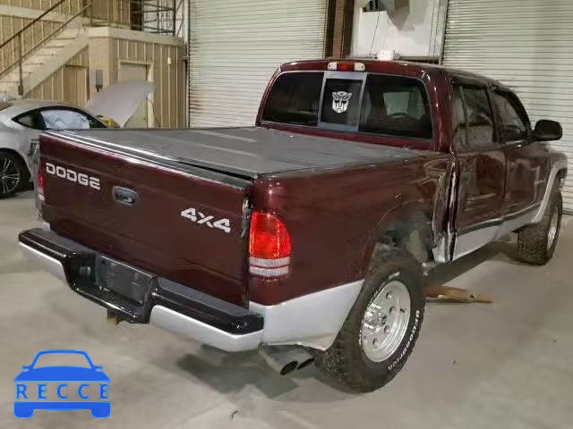 2002 DODGE DAKOTA QUA 1B7HG48N52S680961 зображення 3